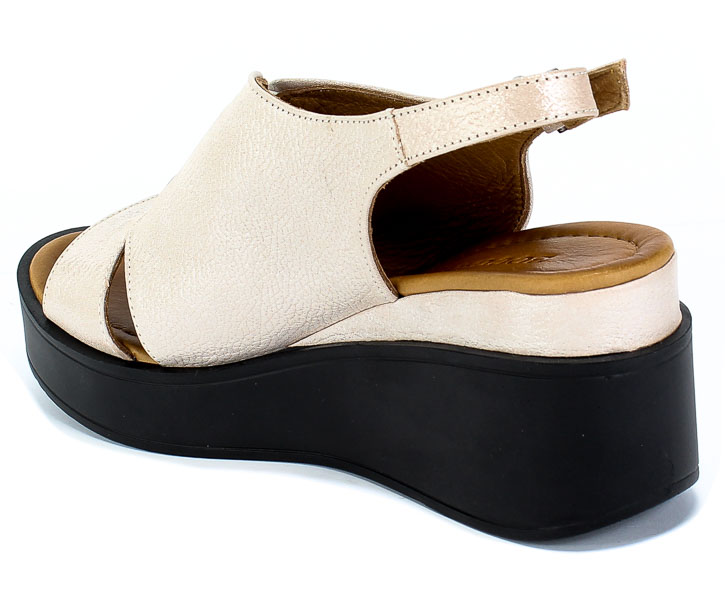 Sandały Boccato 0141-609 20Y 42 Powder Satin Róż Skóra