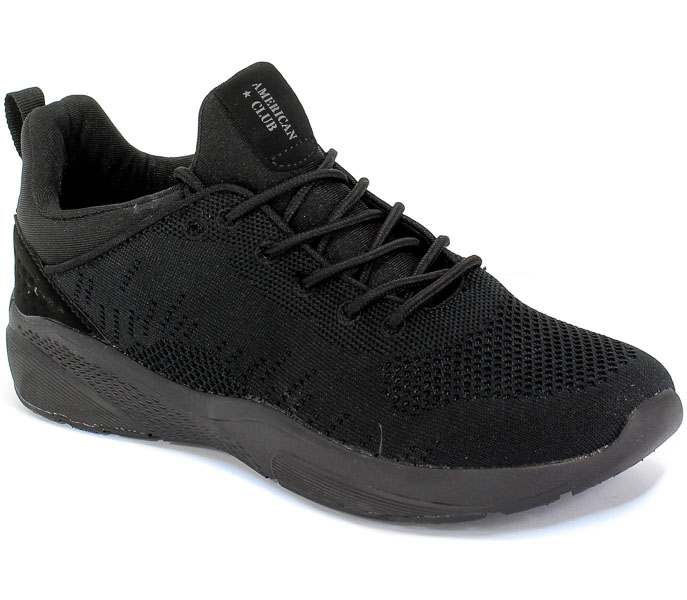 Półbuty American HA05/20 Black Czarny