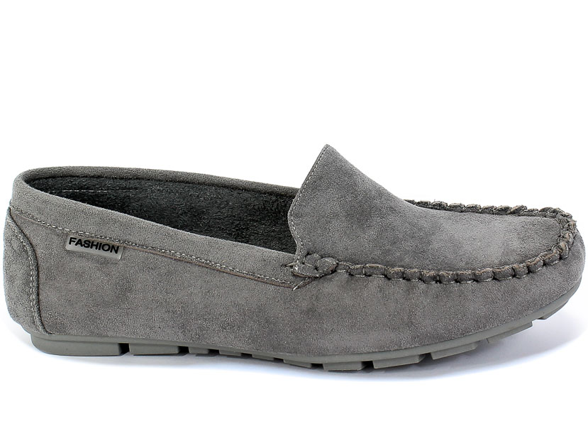 Mokasyny Vinceza 20-2165 GR Szary