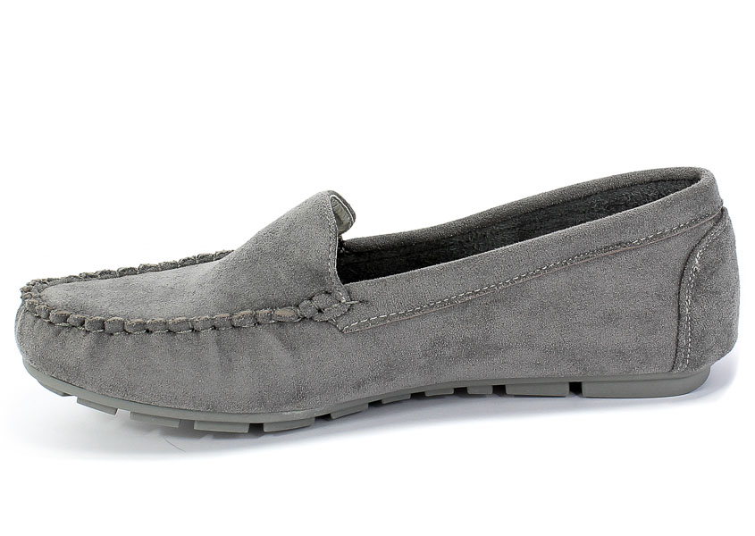 Mokasyny Vinceza 20-2165 GR Szary