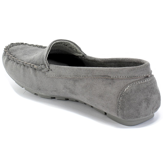 Mokasyny Vinceza 20-2165 GR Szary