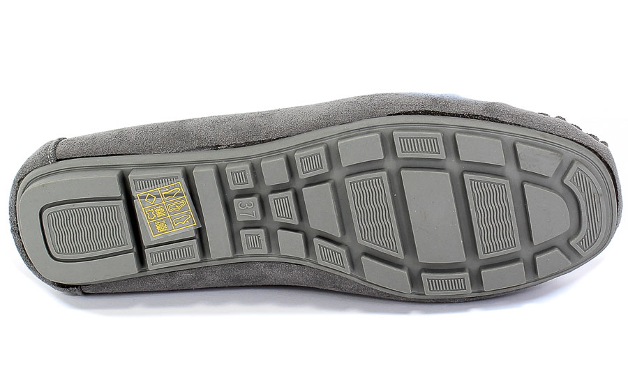 Mokasyny Vinceza 20-2165 GR Szary