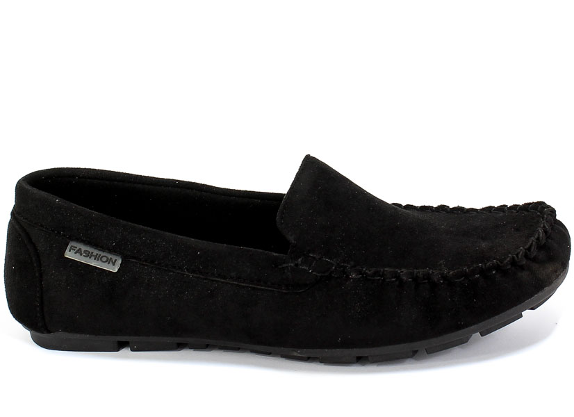 Mokasyny Vinceza 20-2165 BK Czarny