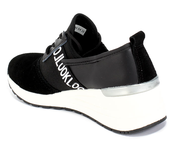 Sneakersy Vinceza 20-8686 Bk Black Skóra