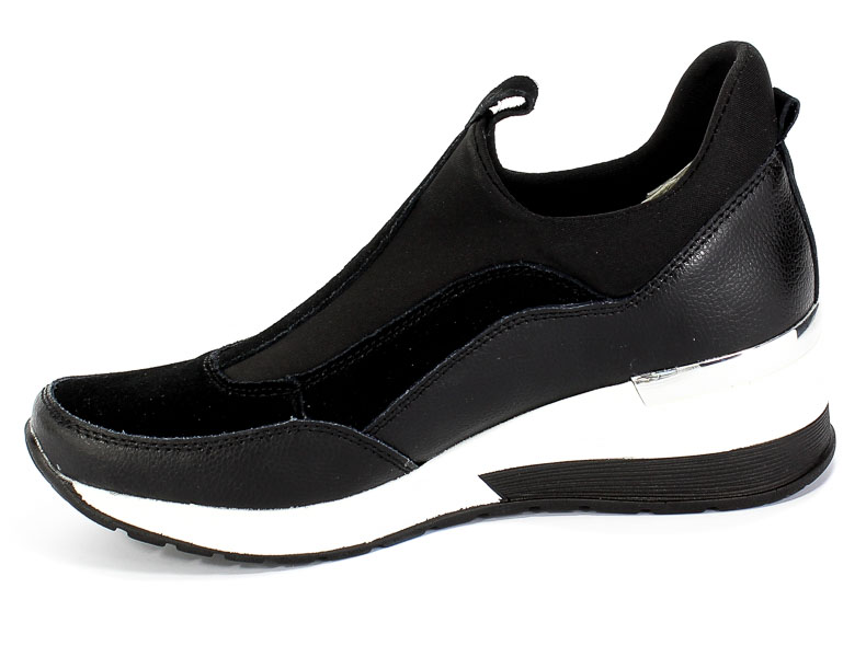 Sneakersy Vinceza 20-7769 BK Czarny Skóra