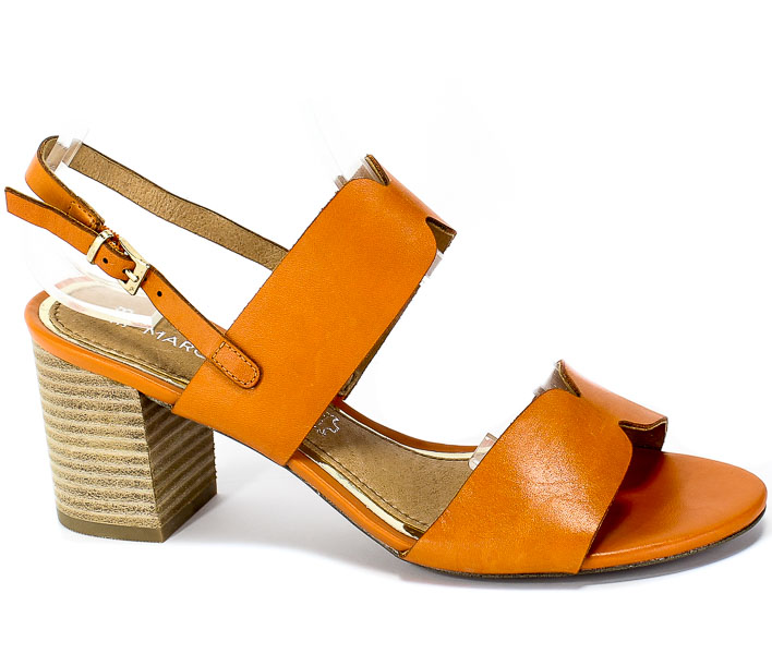 Sandały Marco Tozzi 2-28301-34 637 Mango Skóra