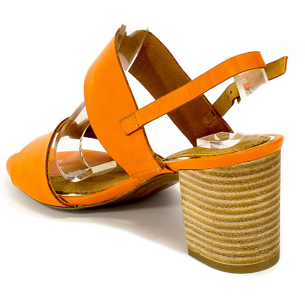 Sandały Marco Tozzi 2-28301-34 637 Mango Skóra