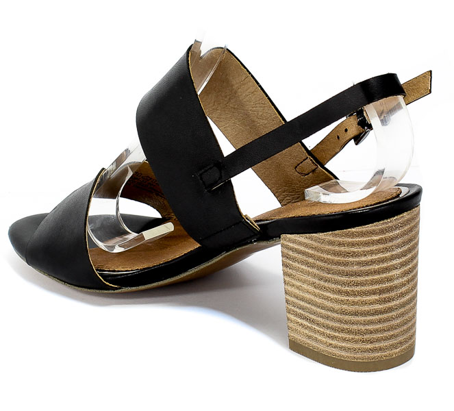 Sandały Marco Tozzi 2-28301-34 001 Black Skóra