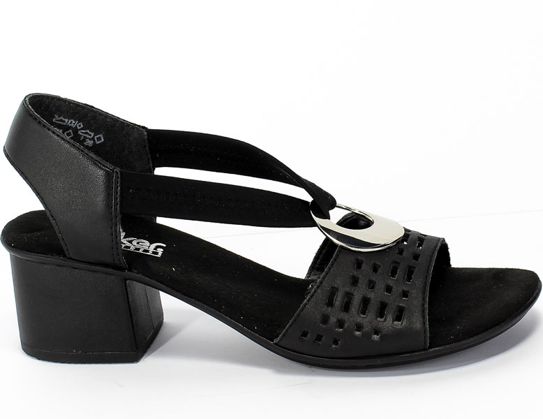 Sandały Rieker 64675-00 Black Czarny