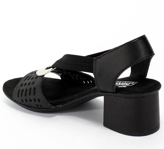 Sandały Rieker 64675-00 Black Czarny
