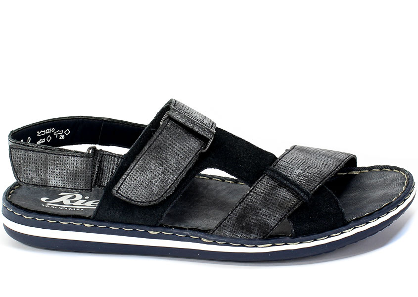 Sandały Rieker 21070-14 Blue Granat