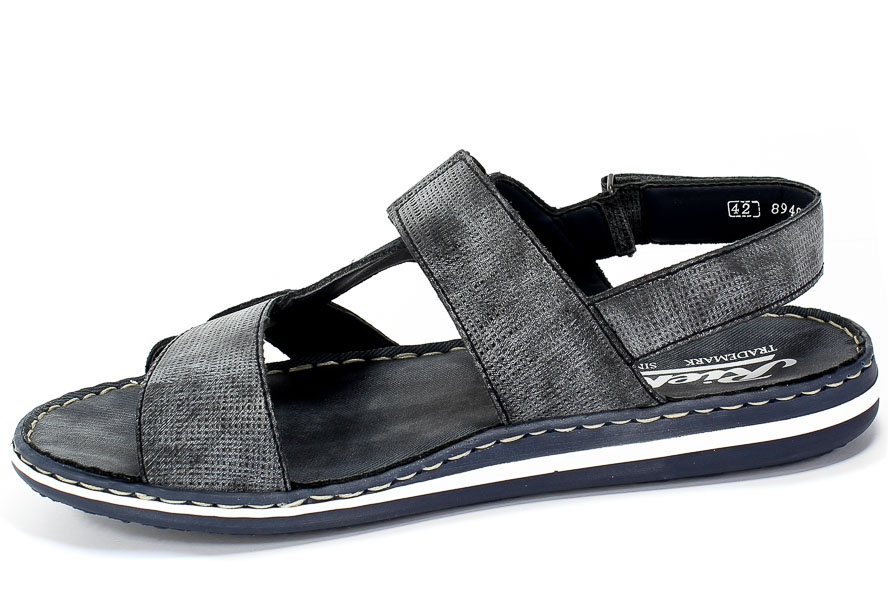 Sandały Rieker 21070-14 Blue Granat
