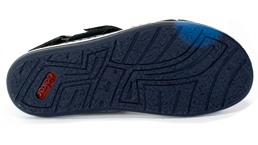 Sandały Rieker 21070-14 Blue Granat