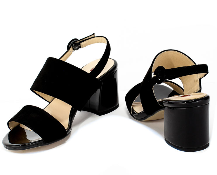Sandały Högl 9-10 5542 Black Czarny Skóra