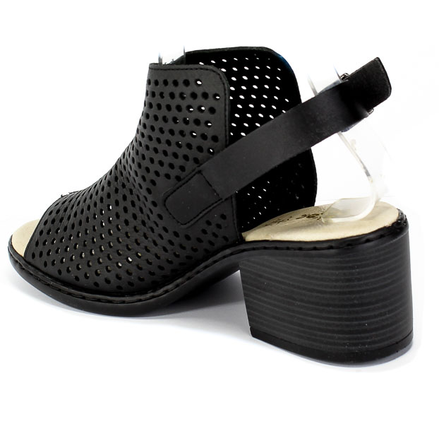 Sandały Rieker V0590-00 Black