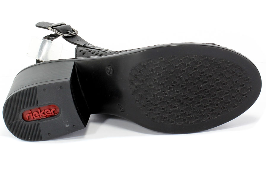 Sandały Rieker V0590-00 Black