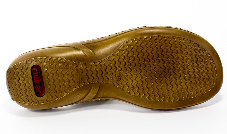 Klapki Rieker 60829-60 Beige
