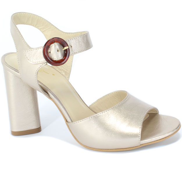 Sandały Kati 3092 B308 Metal Beż