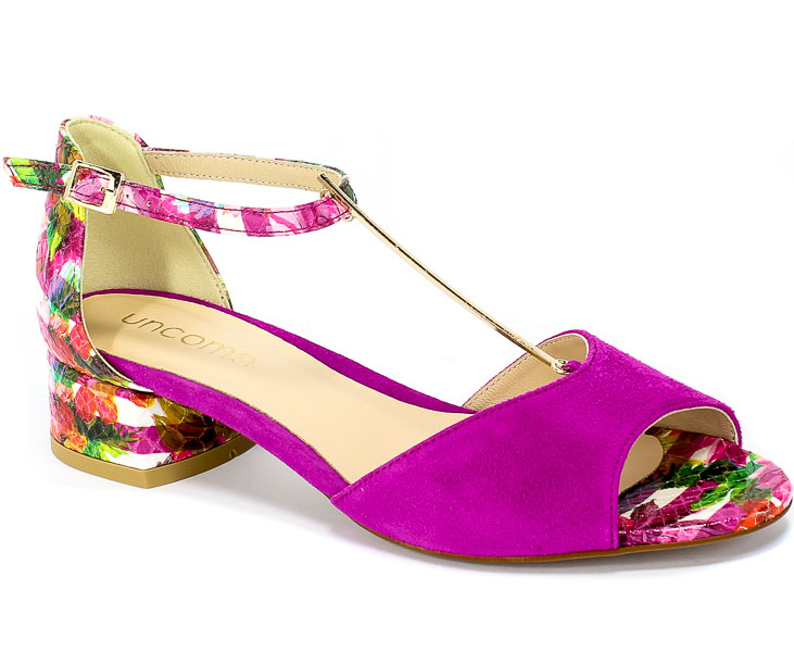 Sandały Uncome 30402 Mix Fuxia