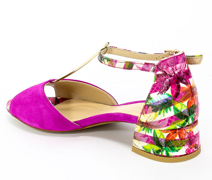 Sandały Uncome 30402 Mix Fuxia