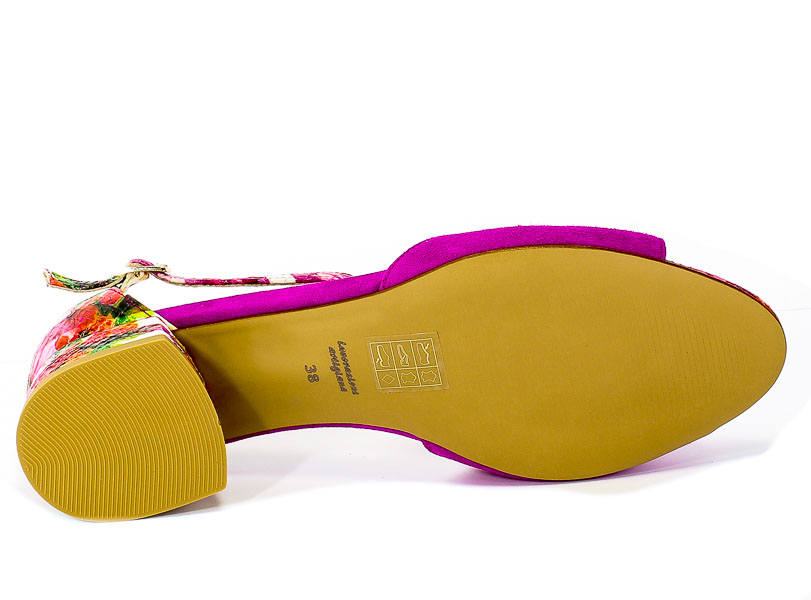 Sandały Uncome 30402 Mix Fuxia