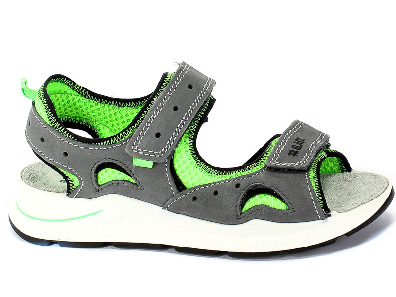 Sandały Primigi 5394111 Nabuk/Rete Air/Grig r.31-35