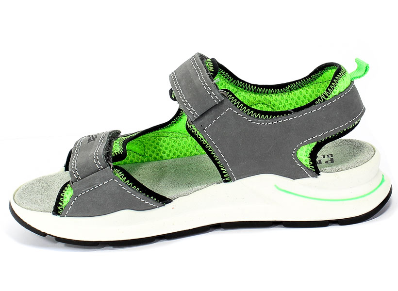 Sandały Primigi 5394111 Nabuk/Rete Air/Grig r.31-35