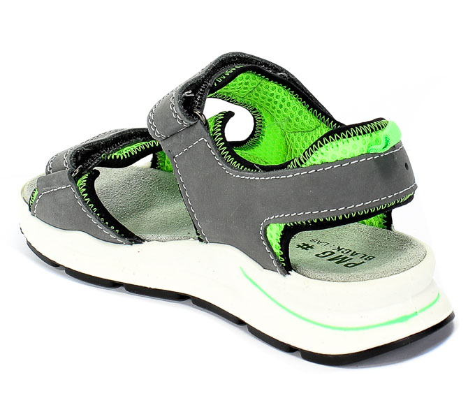 Sandały Primigi 5394111 Nabuk/Rete Air/Grig r.31-35