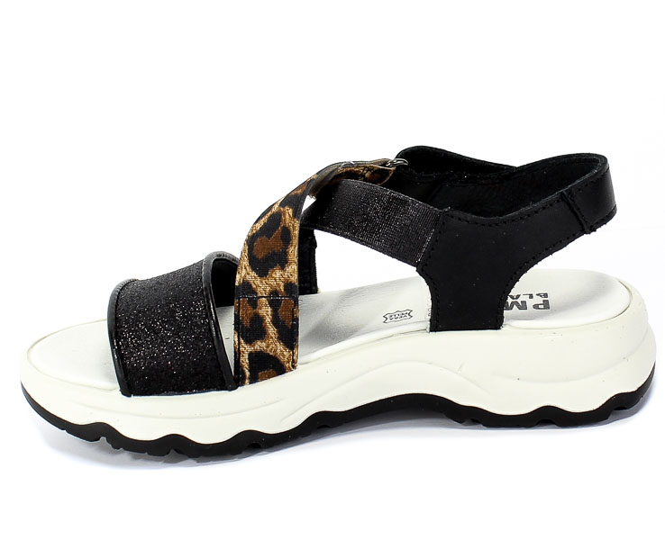 Sandały Primigi 5389500 Nappa/S.Glitter/Nero r.27-30