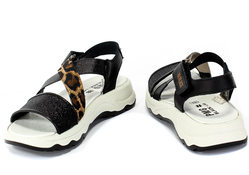 Sandały Primigi 5389500 Nappa/S.Glitter/Nero r.31-35