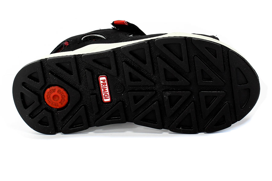 Sandały Primigi 5394100 Nabuk/Rete Air/Nero r.27-30