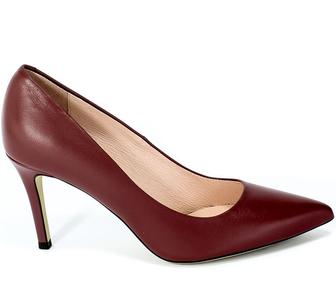 Szpilki Bravo Moda 1679 Grape Skóra