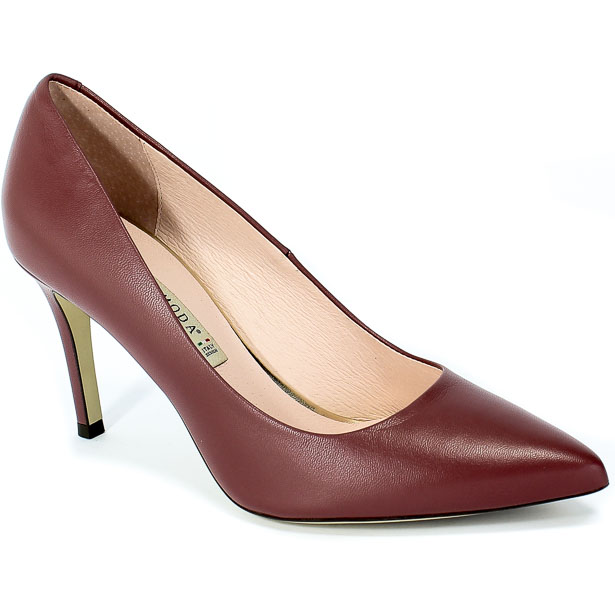 Szpilki Bravo Moda 1679 Grape Skóra