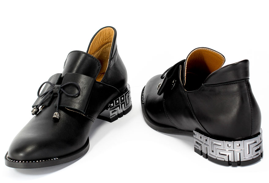 Botki Tomex 1644 Czarny Skóra