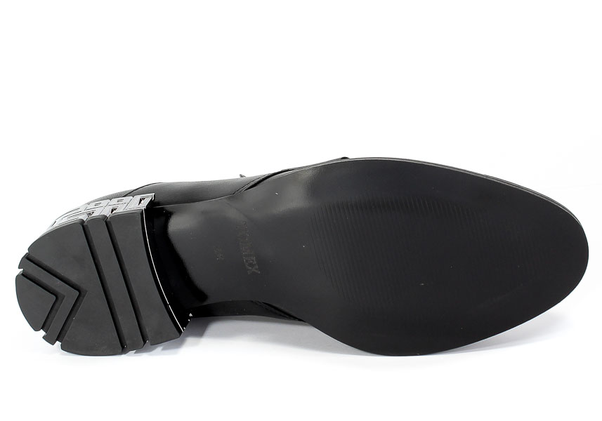 Botki Tomex 1644 Czarny Skóra