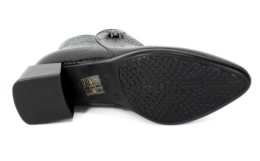 Botki Kaniowski K-0476/0541 Czarny Skóra