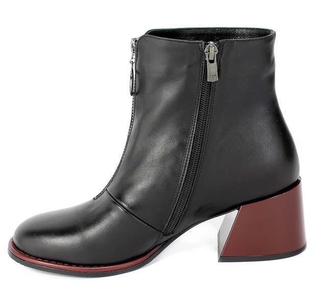Botki Boccato 210-755 27 Czarny Skóra