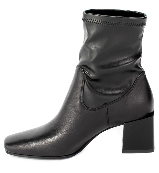 Botki Euro Moda 20 3477/076-P Czarny Skóra