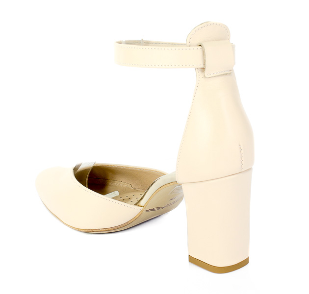 Sandały Prestige 2058-Obl B-Venus Beż Skóra