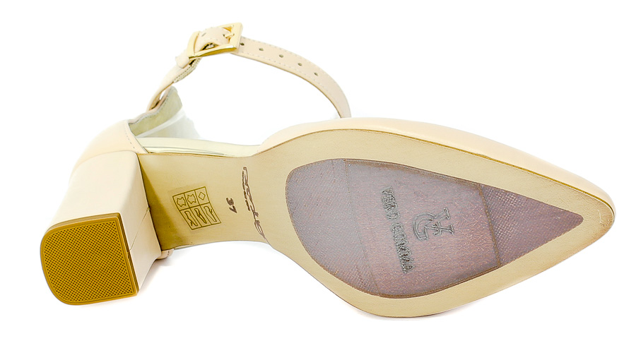 Sandały Prestige 2058-Obl B-Venus Beż Skóra