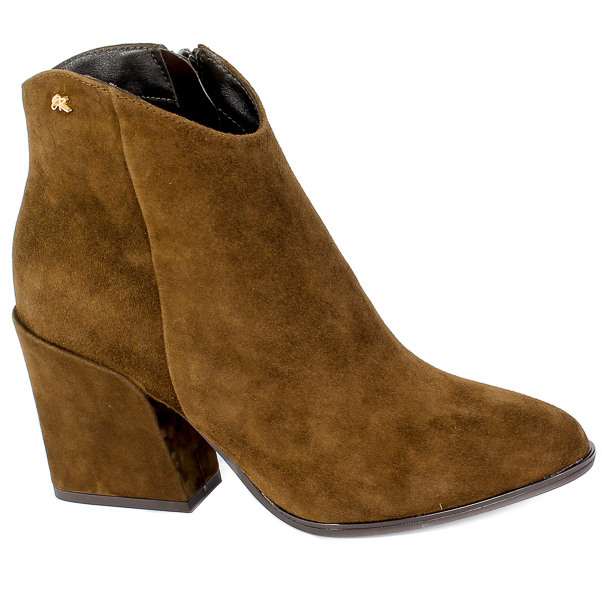 Botki Sala 9621 1524 Brąz Skóra