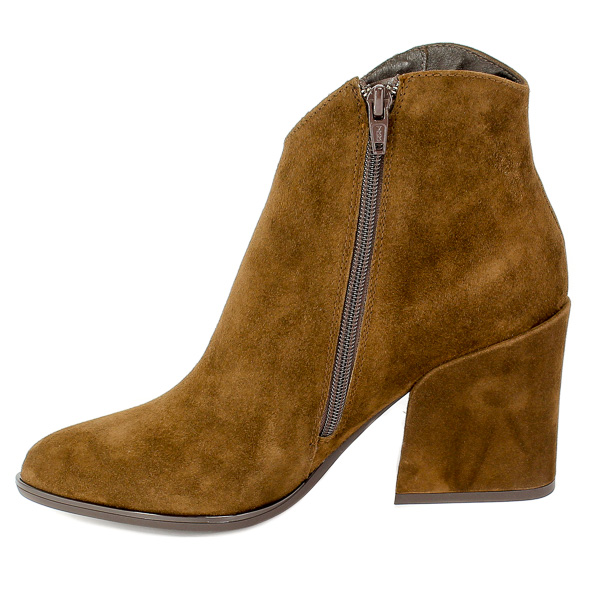 Botki Sala 9621 1524 Brąz Skóra