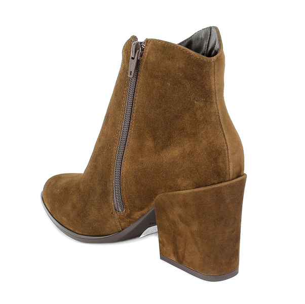 Botki Sala 9621 1524 Brąz Skóra