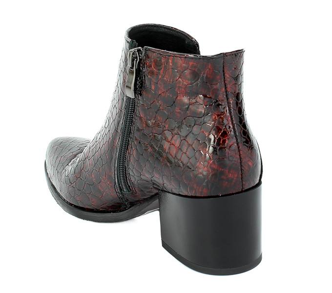 Botki Boccato 3815 B-58 Czerwony Skóra