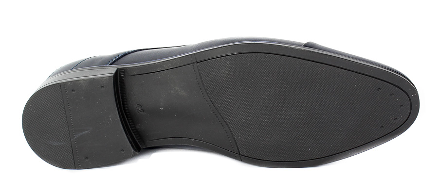 Półbuty Lukas 257 G1 Granat Skóra