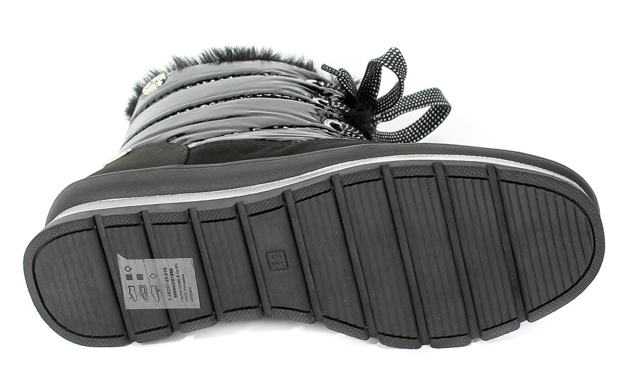 Śniegowce Caprice 9-26207-25 019 Black Comb Czarny