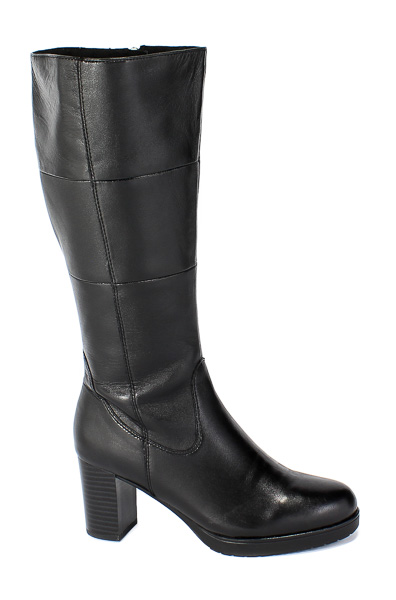 Kozaki Caprice 9-25610-25 040 Black Soft Nap Czarny Skóra