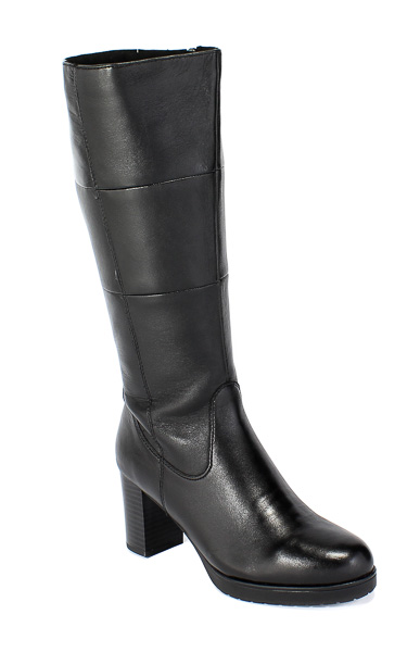Kozaki Caprice 9-25610-25 040 Black Soft Nap Czarny Skóra