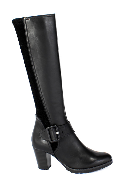 Kozaki Caprice 9-25608-25 019 Black Comb Czarny Skóra