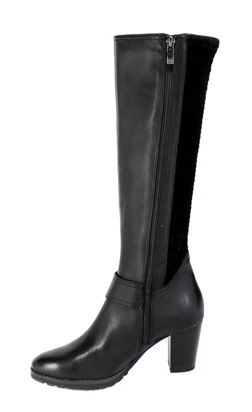 Kozaki Caprice 9-25608-25 019 Black Comb Czarny Skóra